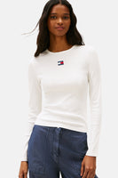 T-shirt met lange mouwen - wit