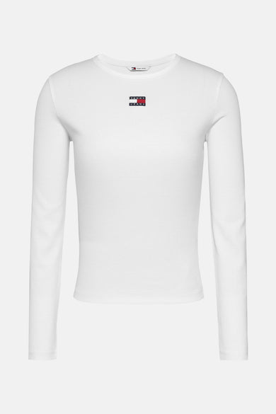 T-shirt met lange mouwen - wit