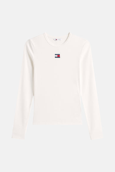 T-shirt met lange mouwen - wit