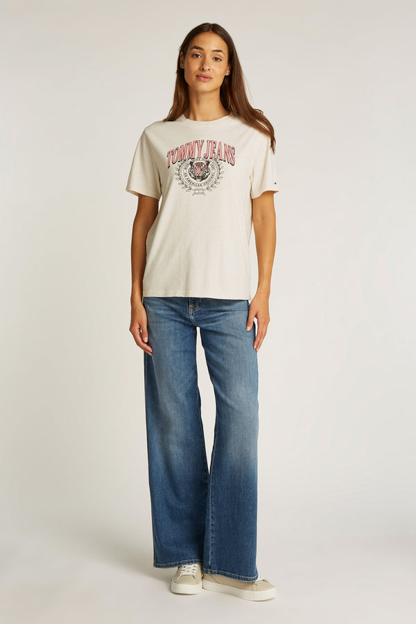 T-shirt (manches courtes) Écru - Tommy Jeans