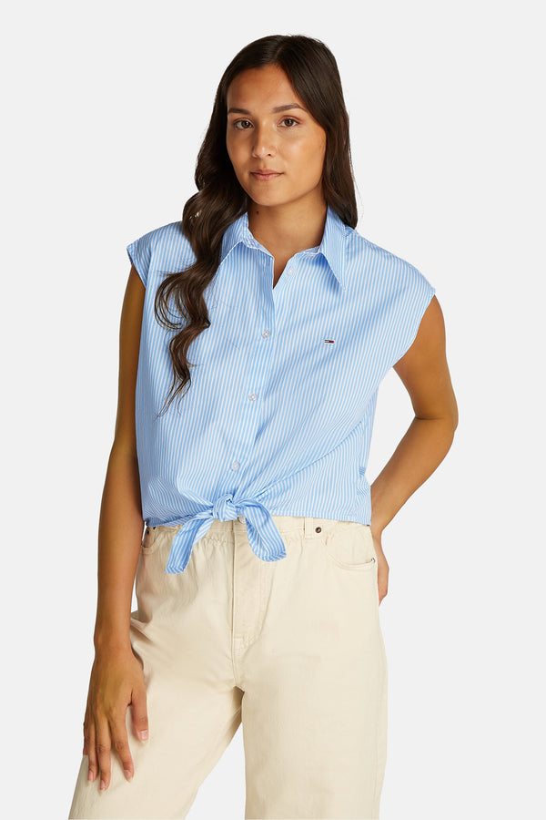 Chemisier (sans manches) Bleu - TOMMY JEANS