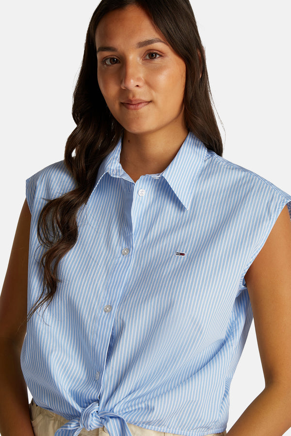 Chemisier (sans manches) Bleu - TOMMY JEANS