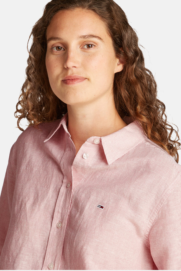 Chemisier (manches longues) Rose - Tommy Jeans