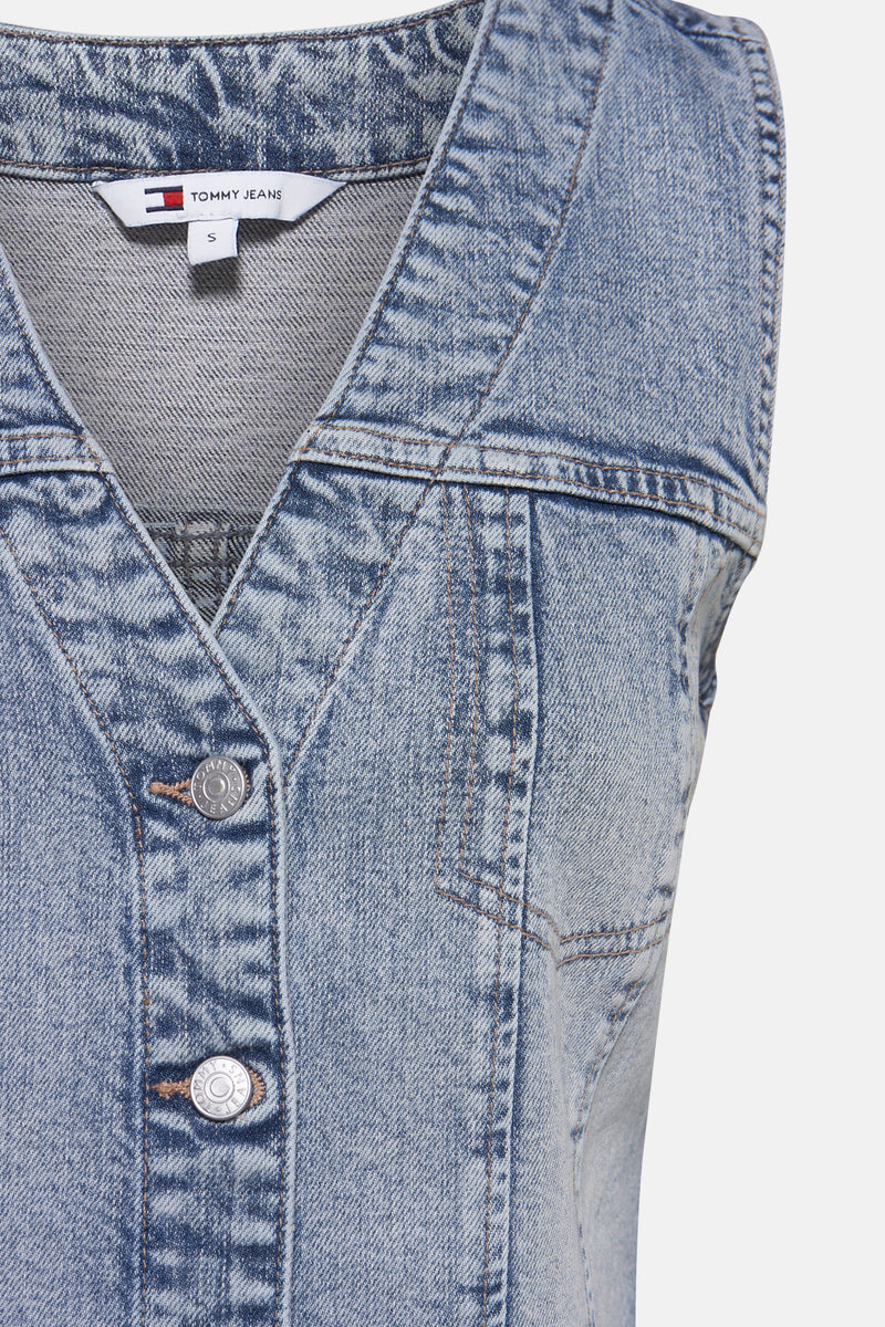 Kleedje - mid blue denim