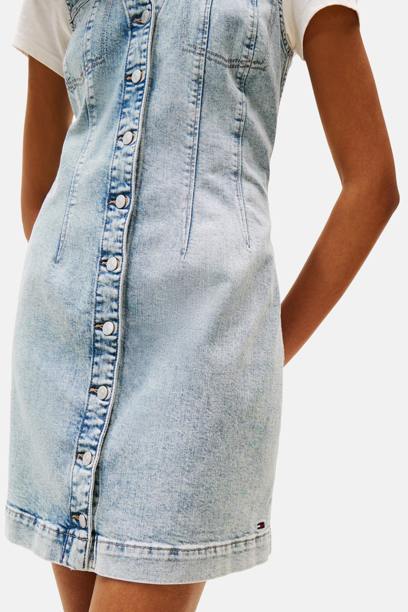 Kleedje - mid blue denim