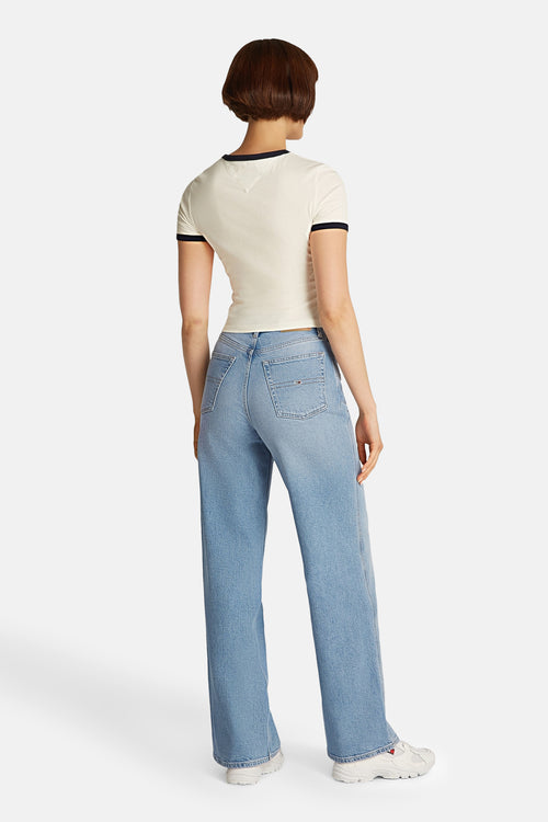 Jeans wide light blue denim - TOMMY JEANS