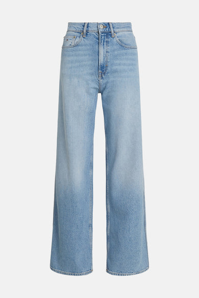 Wijde spijkerbroek in lichtblauw denim van Tommy Jeans met een losse pasvorm.