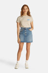 Top uni manches courtes Écru - Tommy Jeans