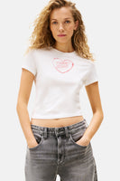 T-shirt met korte mouwen - wit