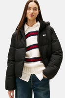 Korte jas zwart - TOMMY JEANS