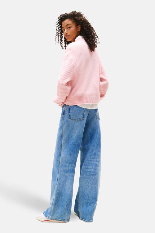 Trui met ronde hals Roze - TOMMY JEANS