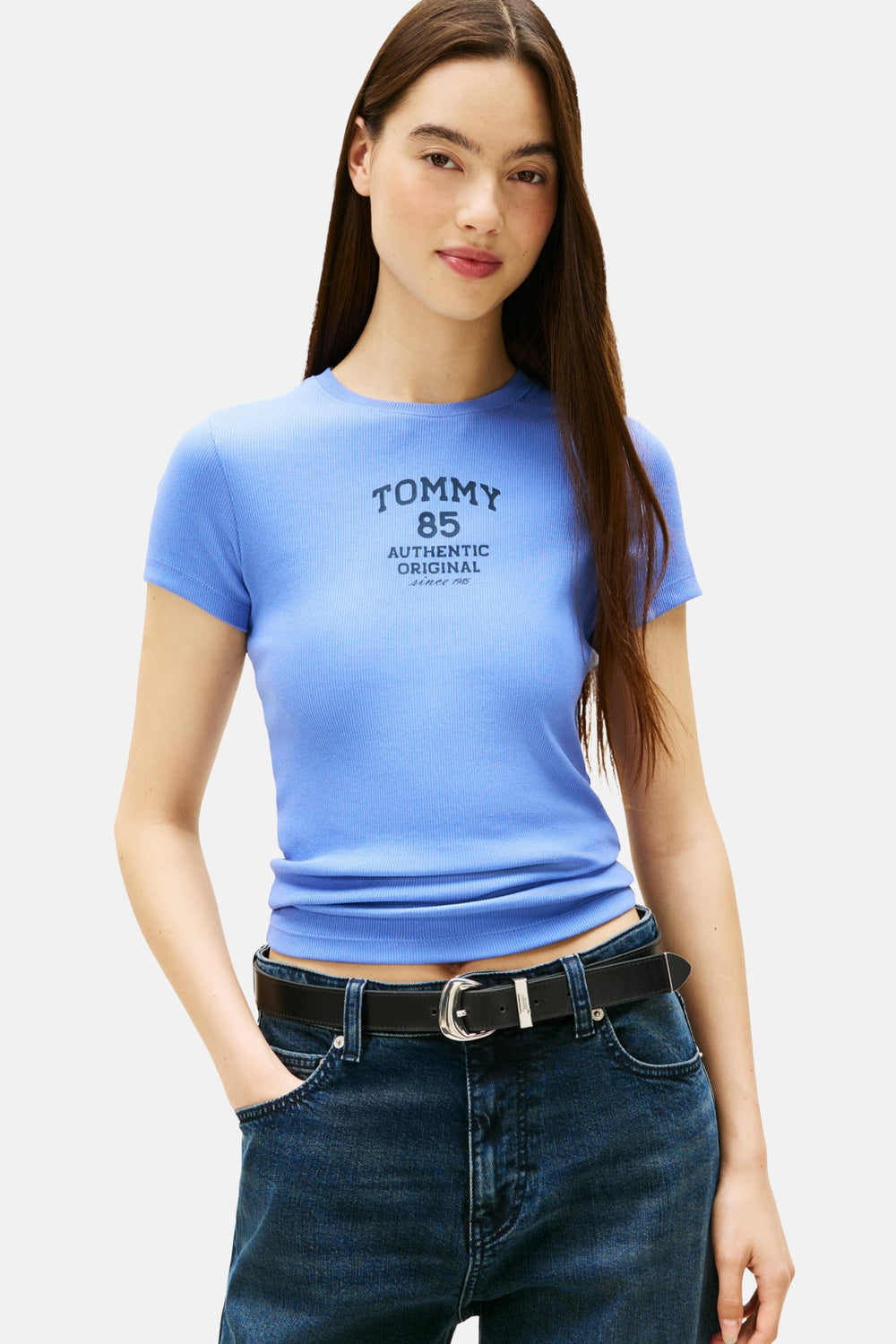 T-shirt met korte mouwen - blauw