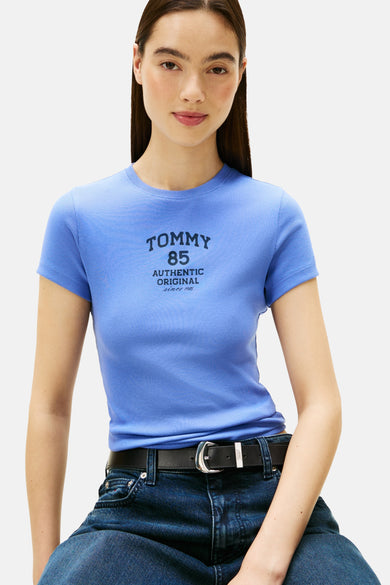 T-shirt met korte mouwen - blauw