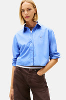 Hemd met lange mouwen - blauw