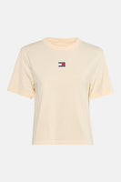 T-shirt met korte mouwen - geel