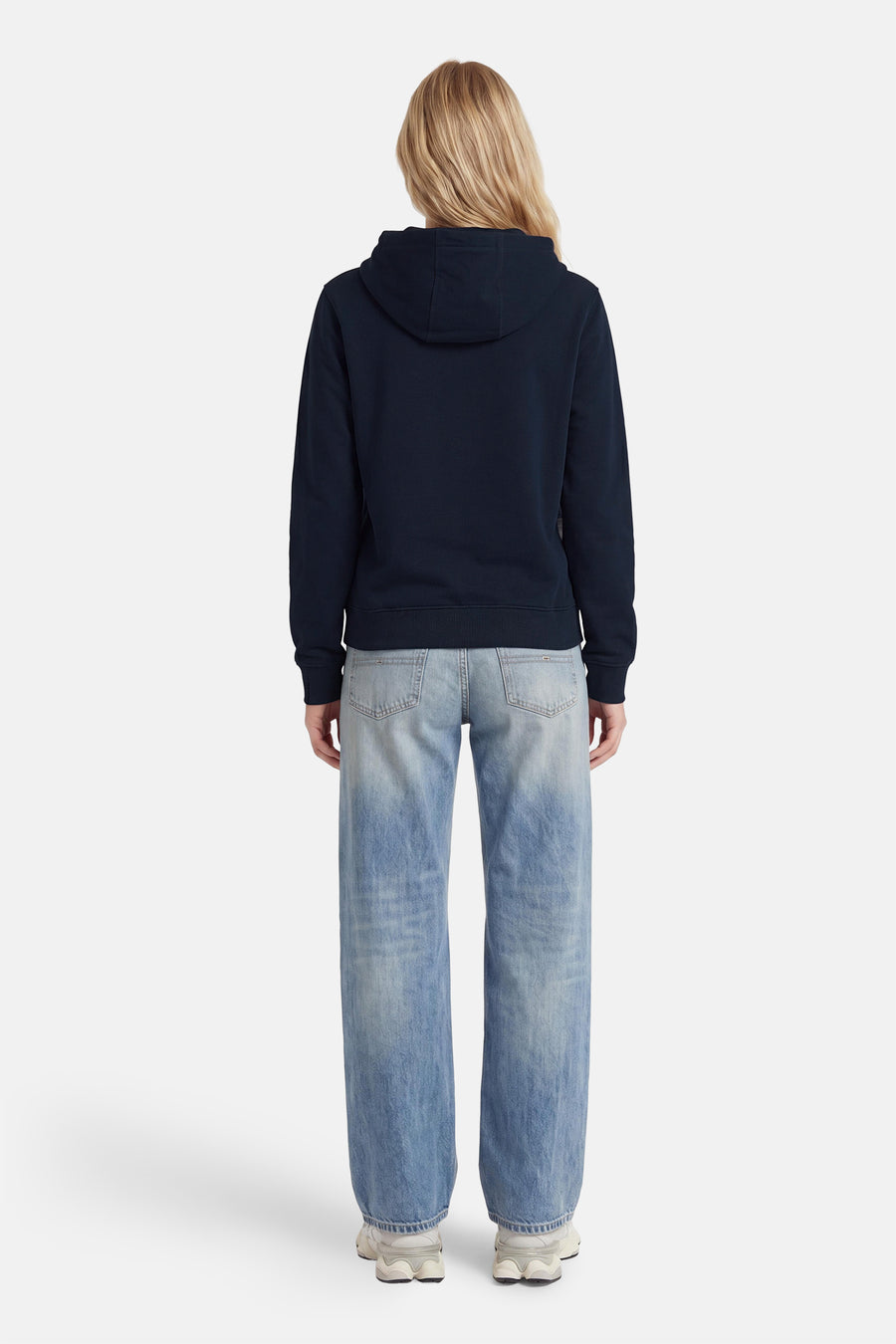 Sweat à capuche - bleu