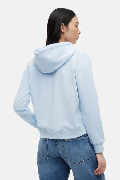 Sweat à capuche - bleu