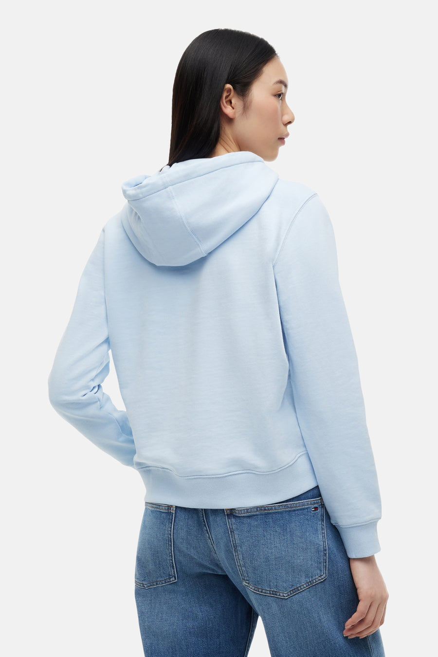 Sweat à capuche - bleu
