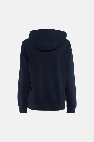Sweat à capuche - bleu