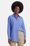 Hemd met lange mouwen - blauw