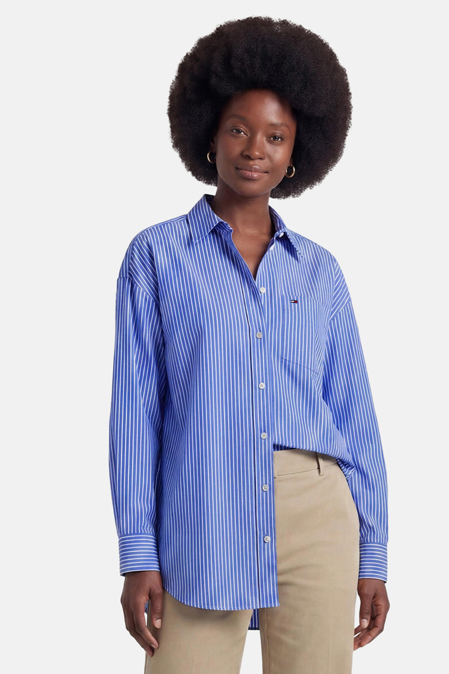 Hemd met lange mouwen - blauw