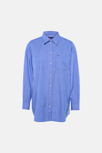 Hemd met lange mouwen - blauw