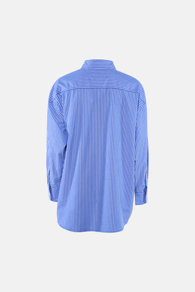 Hemd met lange mouwen - blauw