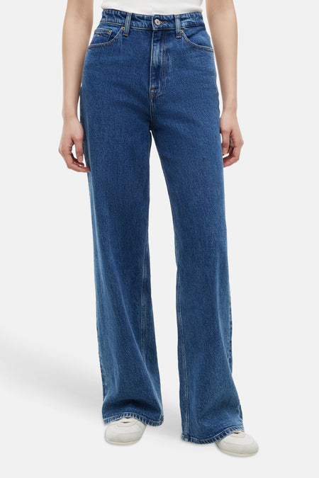 Jean large mid blue denim - TOMMY JEANS