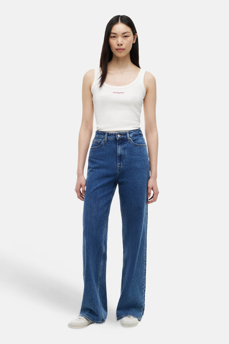 Jean large mid blue denim - TOMMY JEANS