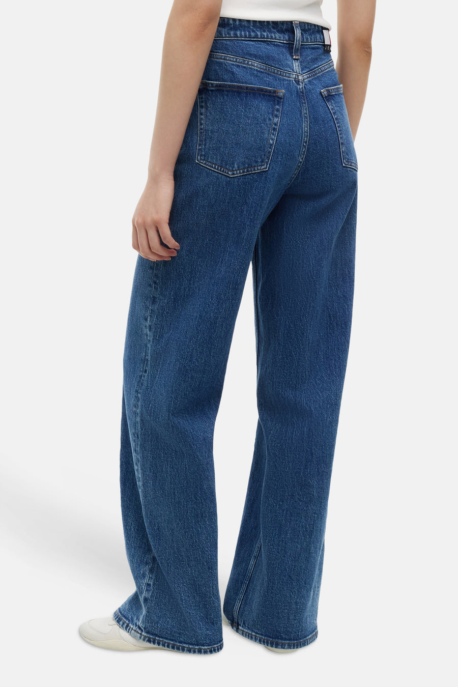 Jeans wide mid blue denim - TOMMY JEANS