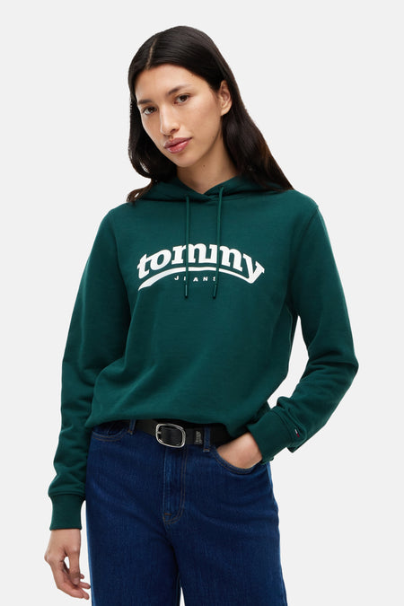 Sweater met kap - groen