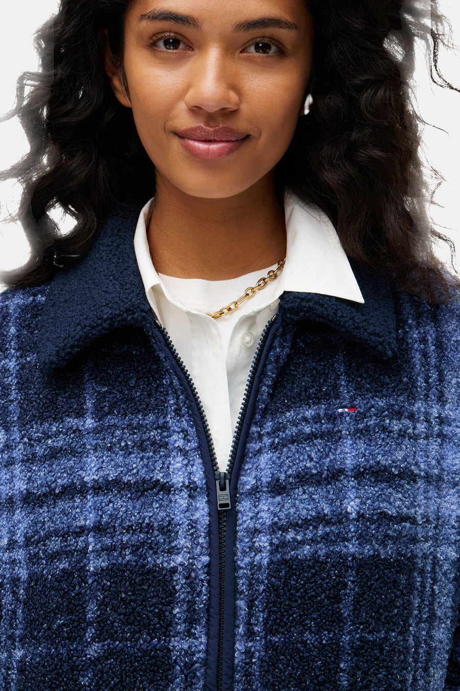 Dames tops jas casual bleu - TOMMY JEANS