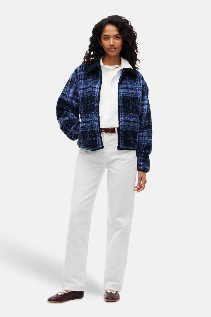 Dames tops jas casual bleu - TOMMY JEANS