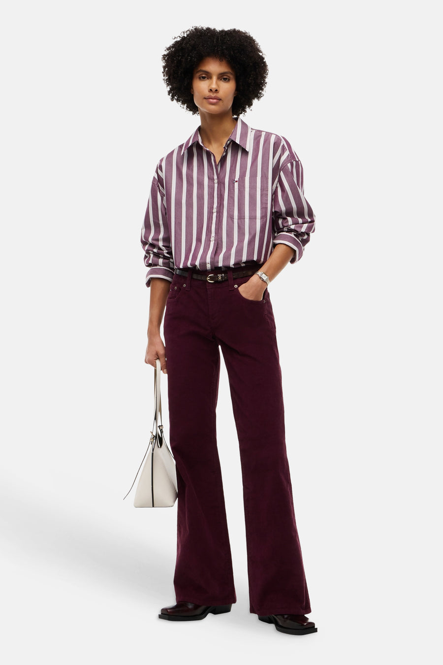 Chemise à manches longues - multicolore