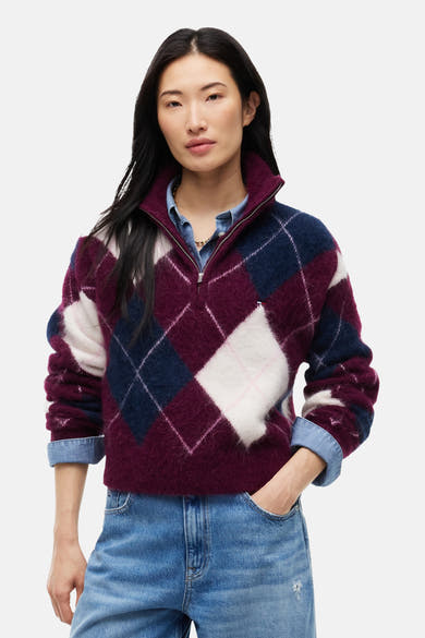 Trui met rolkraag multicolor - TOMMY JEANS