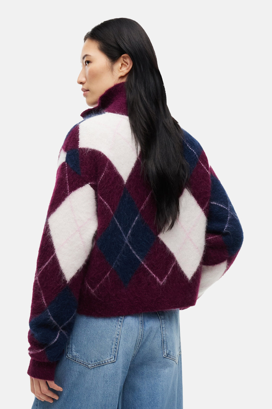 Trui met rolkraag multicolor - TOMMY JEANS