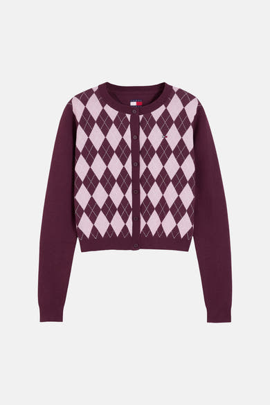 Cardigan - paars