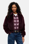 Dames tops jas bomber rood - TOMMY JEANS
