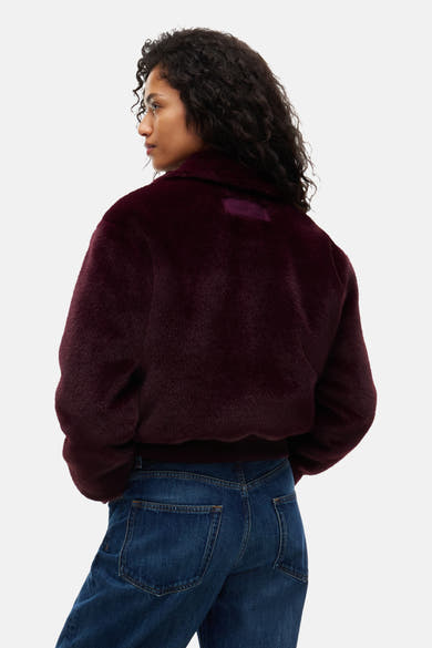 Dames tops jas bomber rood - TOMMY JEANS