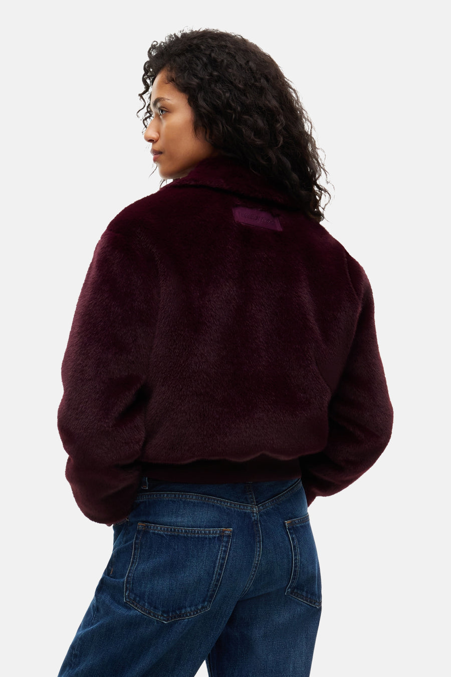 Dames tops jas bomber rood - TOMMY JEANS