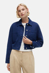 Veste courte - dark blue denim