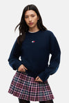 Trui met ronde hals blauw - TOMMY JEANS