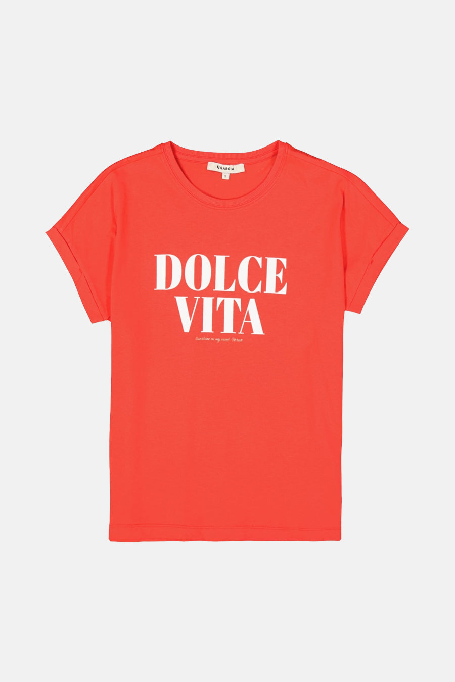 T-shirt (manches courtes) Rouge - GARCIA