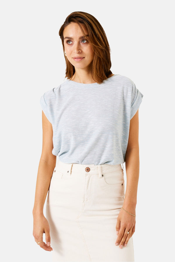 Top (manches courtes) Bleu - GARCIA