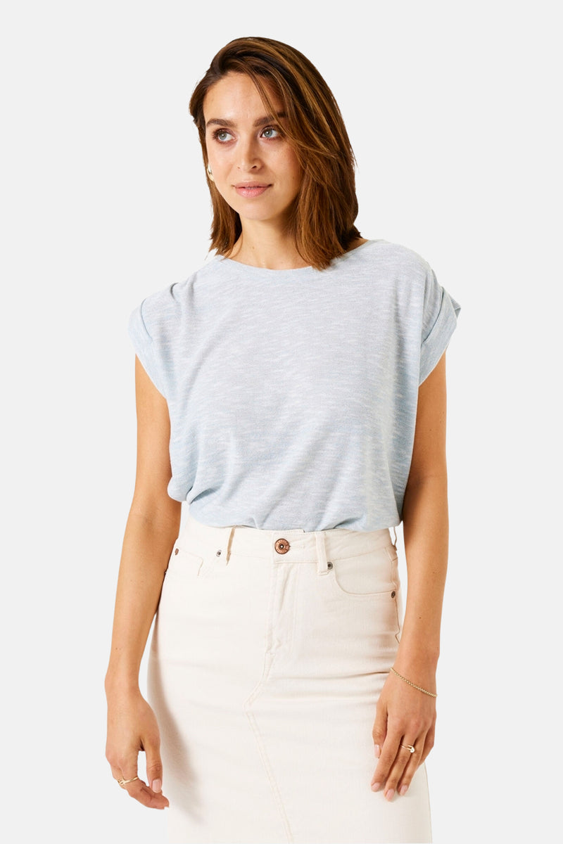 Top (manches courtes) Bleu - GARCIA