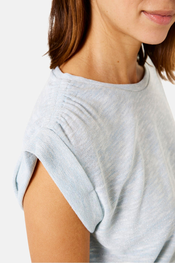 Top (manches courtes) Bleu - GARCIA