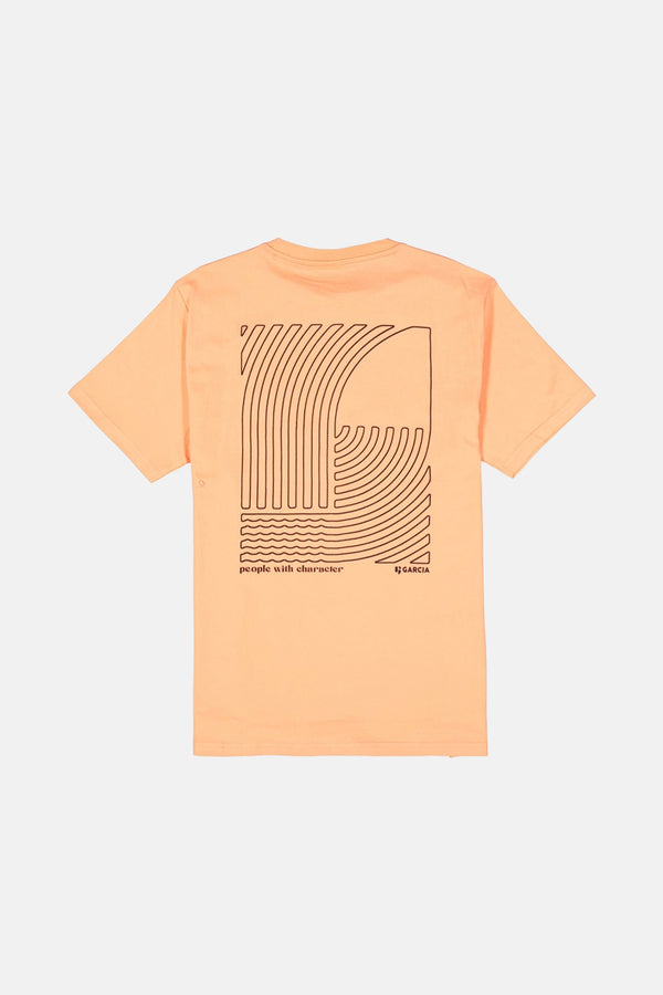 T-shirt (manches courtes) Orange - GARCIA