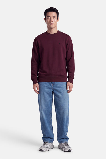 Sweater O-hals - rood