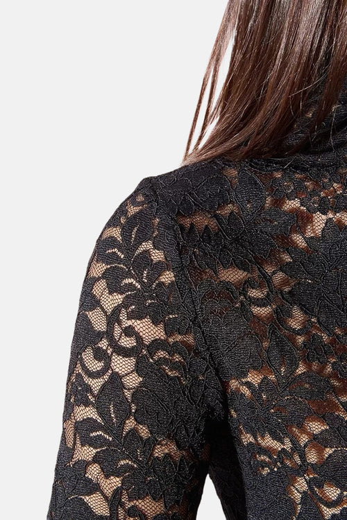 T-shirt (lange mouwen) Zwart - Molly Bracken