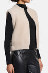 Gilet beige - RINO PELLE